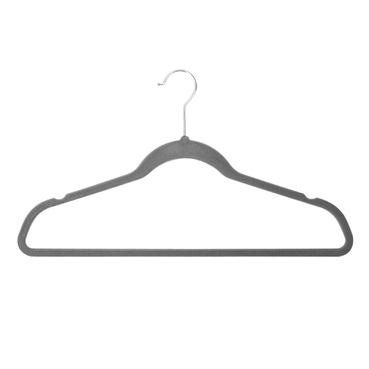 200-Pack WisdomFur Premium Velvet Hangers - Non-Slip, Heavy Duty, 18 Inches 360° Swivel Hooks, Ideal for Jumper, Pullovers, Jackets, and Hoodies