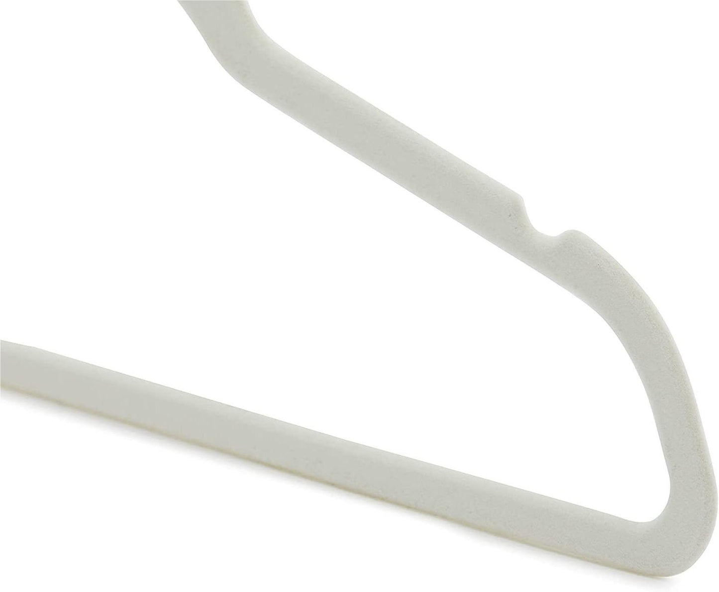200-Pack WisdomFur Premium Velvet Hangers - Non-Slip, Heavy Duty, 18 Inches 360° Swivel Hooks, Ideal for Jumper, Pullovers, Jackets, and Hoodies