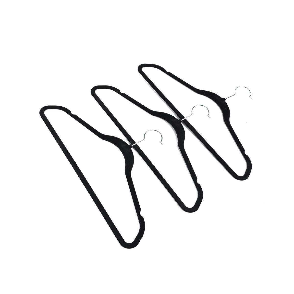 200-Pack WisdomFur Premium Velvet Hangers - Non-Slip, Heavy Duty, 18 Inches 360° Swivel Hooks, Ideal for Jumper, Pullovers, Jackets, and Hoodies