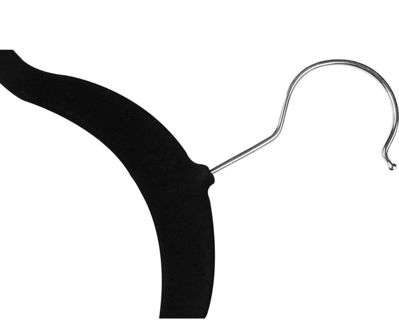 200-Pack WisdomFur Premium Velvet Hangers - Non-Slip, Heavy Duty, 18 Inches 360° Swivel Hooks, Ideal for Jumper, Pullovers, Jackets, and Hoodies