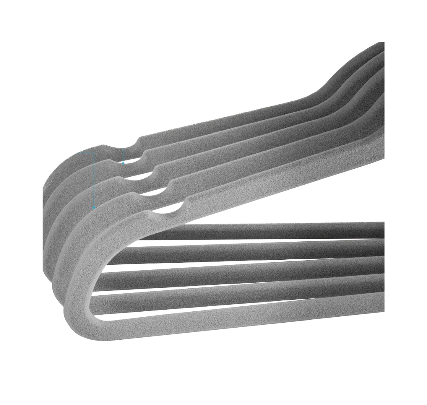 200-Pack WisdomFur Premium Velvet Hangers - Non-Slip, Heavy Duty, 18 Inches 360° Swivel Hooks, Ideal for Jumper, Pullovers, Jackets, and Hoodies