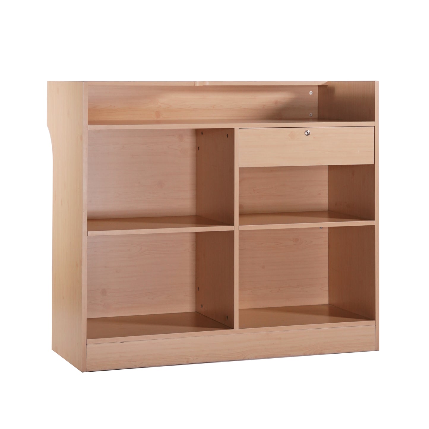 48" X 22" x 42” ledge top Cash Wood Counter/LTC4