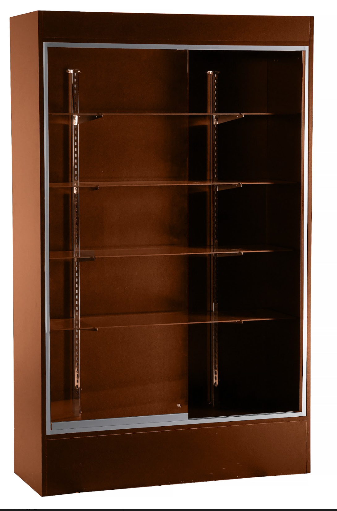 Smoke Shop Retail Full View wood wallcase 48"L x1 8"W x 78"H /WC4