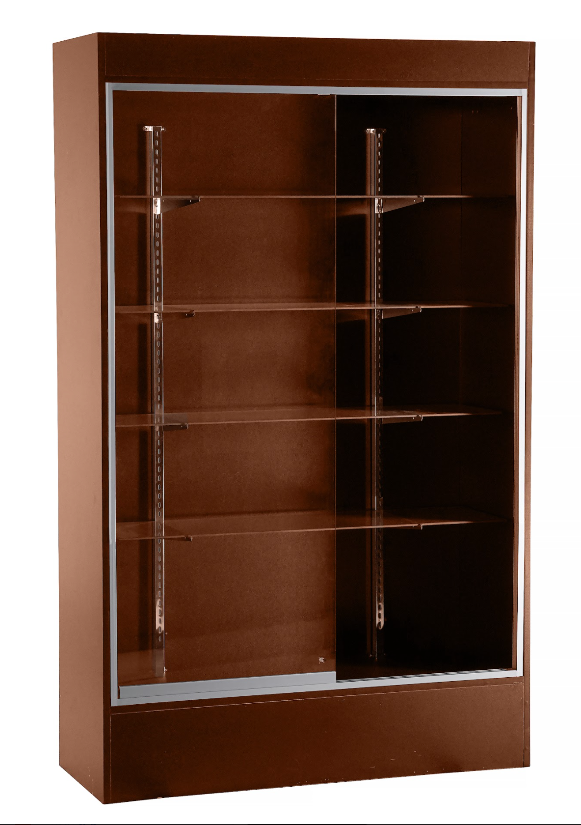 Smoke Shop Retail Full View wood wallcase 48"L x1 8"W x 78"H /WC4