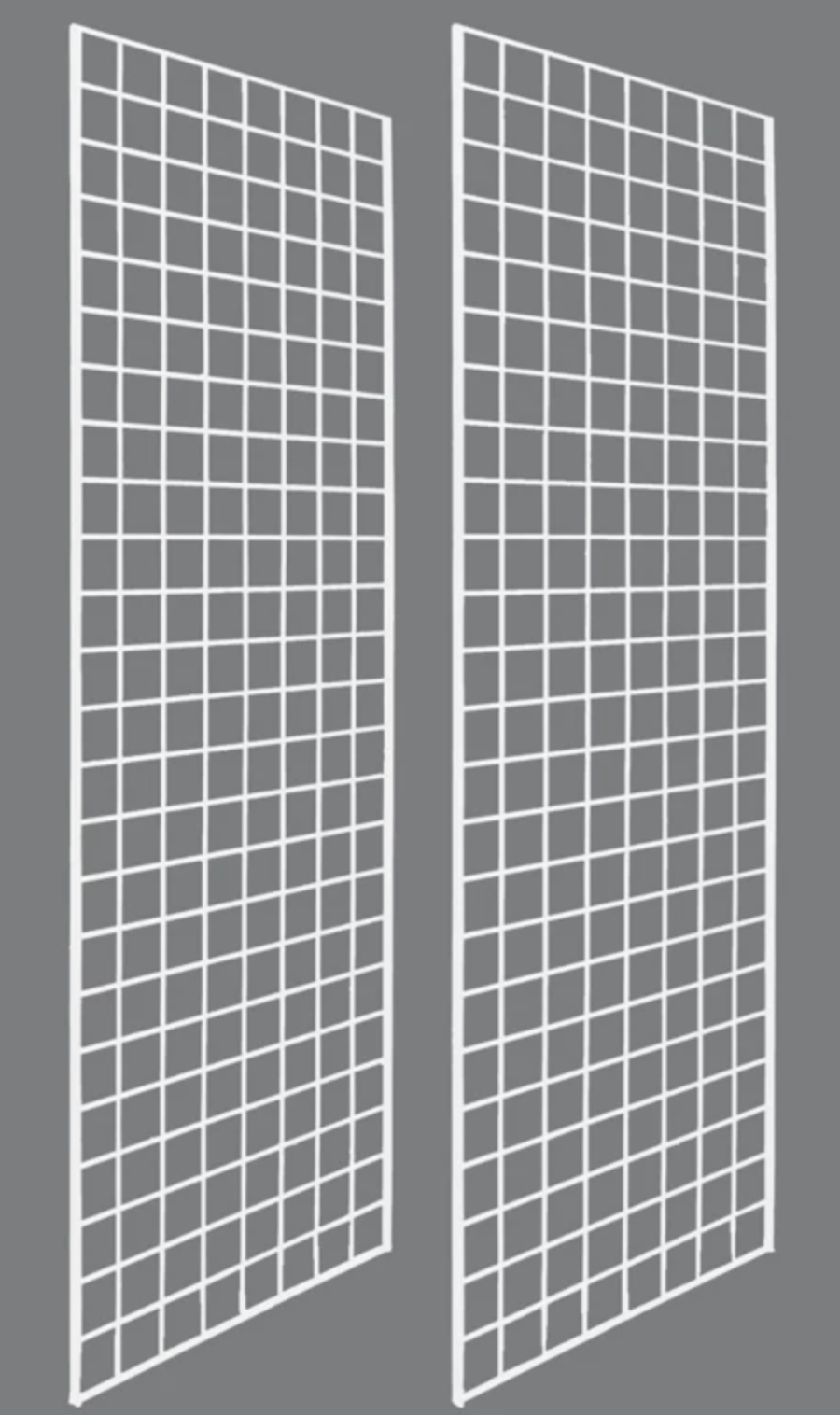 3pc 2 X 7 Ft Wire Grid  Panels