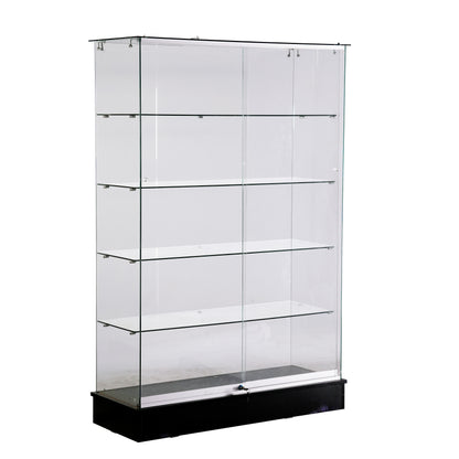 48”x 18” x 72”Frameless All Glass Wall-case /SAGW4