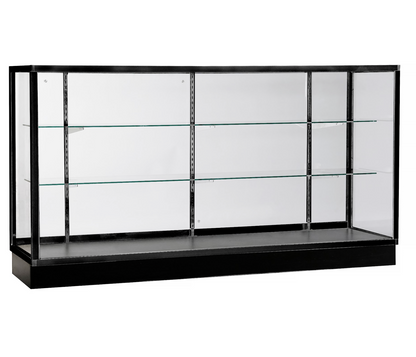 Extra Vision Display 70" Glass Showcase Aluminum Frame Glass Shelving/GS6